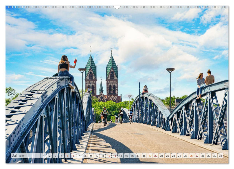 Freiburg im Breisgau Impressionen (CALVENDO Premium Wandkalender 2025)