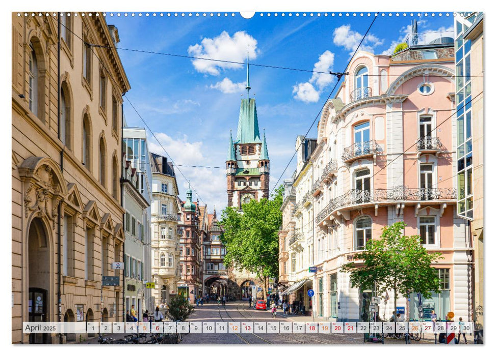 Baden-Württemberg Stadtansichten (CALVENDO Premium Wandkalender 2025)