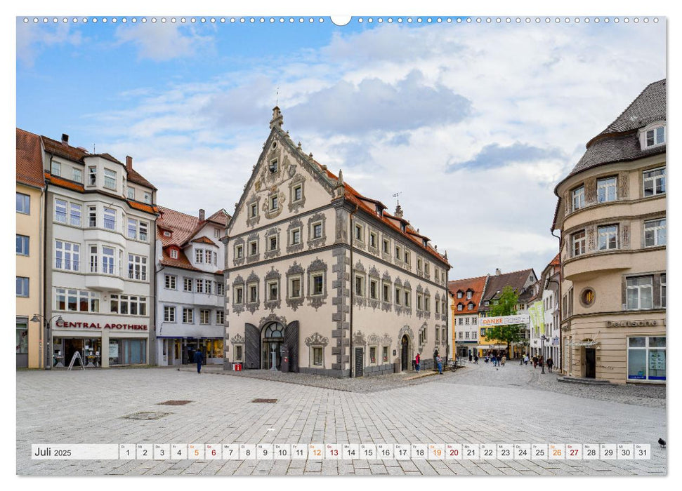 Baden-Württemberg Stadtansichten (CALVENDO Premium Wandkalender 2025)