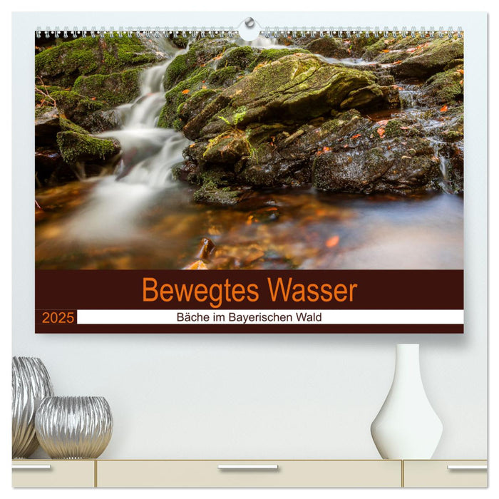 Bewegtes Wasser (CALVENDO Premium Wandkalender 2025)