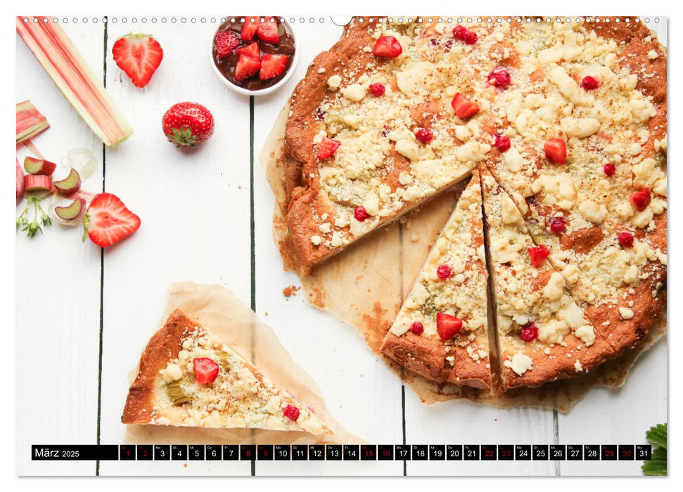 Blechkuchen (CALVENDO Premium Wandkalender 2025)