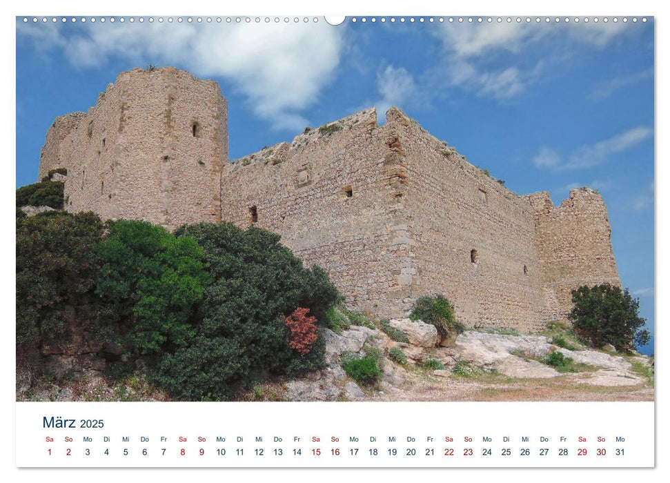 Rhodos - Insel des Sonnengottes Helios (CALVENDO Premium Wandkalender 2025)