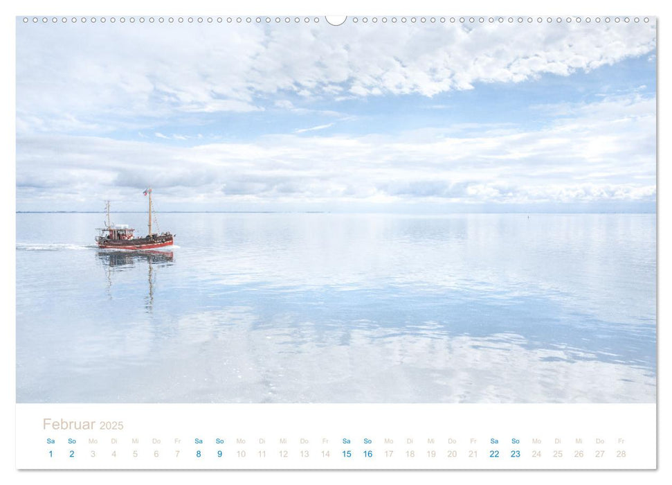 Nordsee Insel Sylt (CALVENDO Premium Wandkalender 2025)