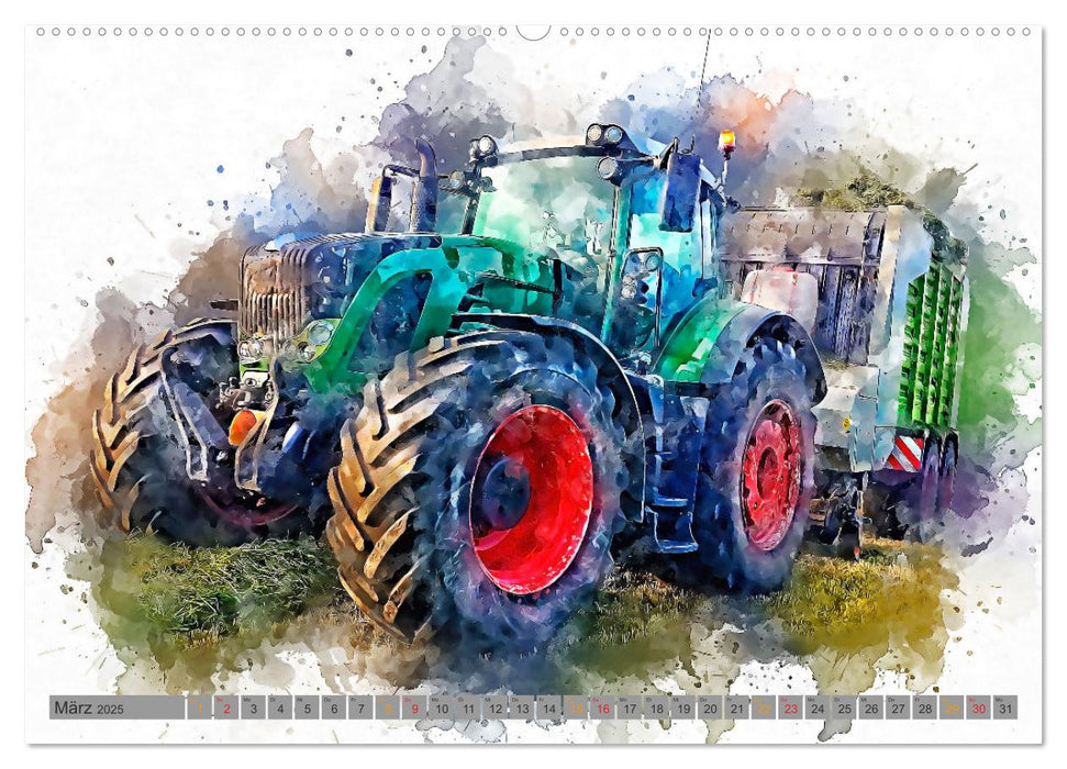 Landwirtschaft - Gigantisch (CALVENDO Premium Wandkalender 2025)