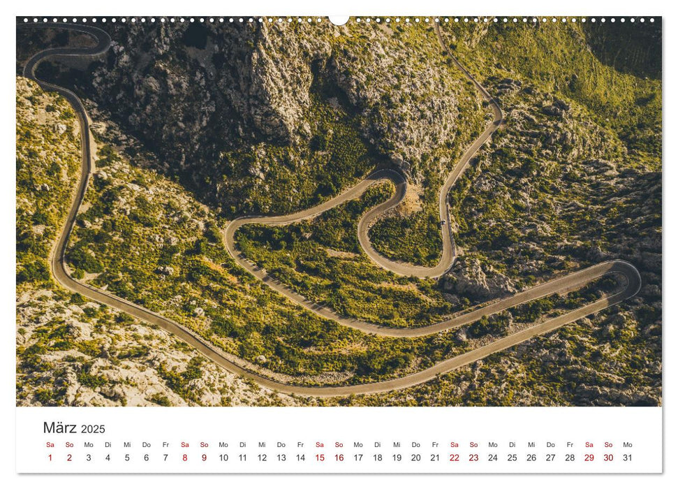 Mallorca - Eine traumhafte Reise nach Spanien. (CALVENDO Premium Wandkalender 2025)