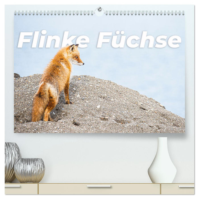 Flinke Füchse (CALVENDO Premium Wandkalender 2025)