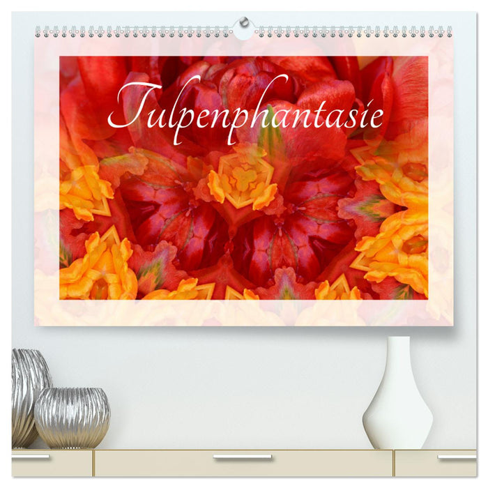 Tulpenphantasie (CALVENDO Premium Wandkalender 2025)