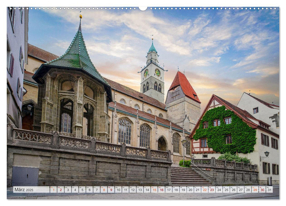 Überlingen Bodensee Impressionen (CALVENDO Premium Wandkalender 2025)