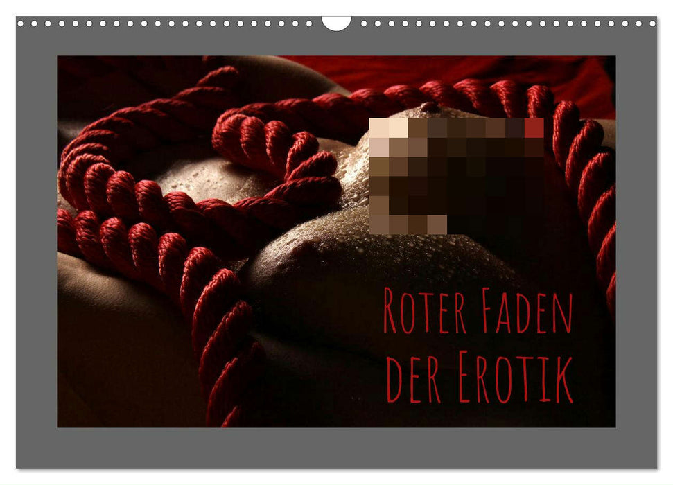 Roter Faden der Erotik (CALVENDO Wandkalender 2025)