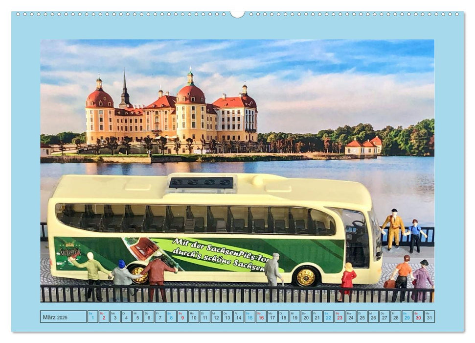 DDR Modellautos im Fokus (CALVENDO Premium Wandkalender 2025)