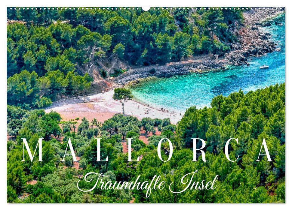 Mallorca Traumhafte Insel (CALVENDO Wandkalender 2025)