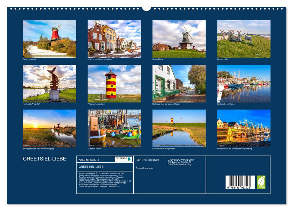 GREETSIEL-LIEBE (CALVENDO Premium Wandkalender 2025)