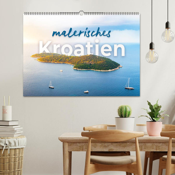 Malerisches Kroatien (CALVENDO Wandkalender 2025)