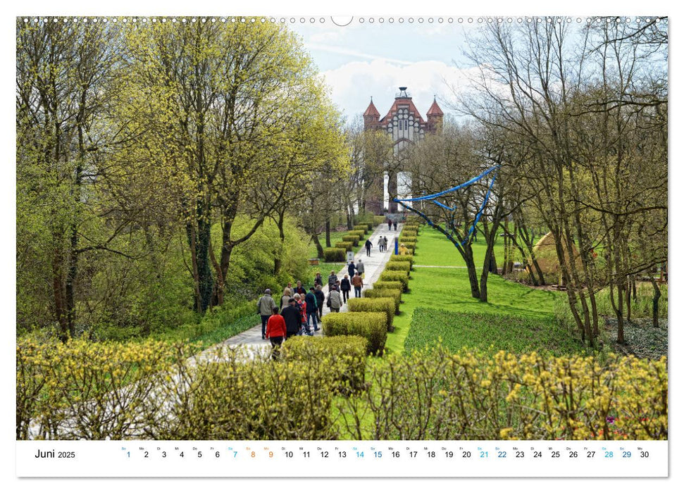 Die Havel entlang - Brandenburg, Rathenow, Havelberg (CALVENDO Premium Wandkalender 2025)