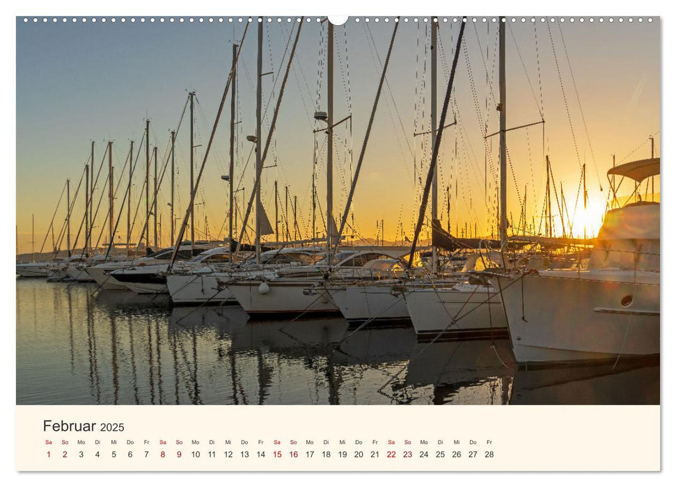 Wunderschöne Côte d'Azur (CALVENDO Premium Wandkalender 2025)