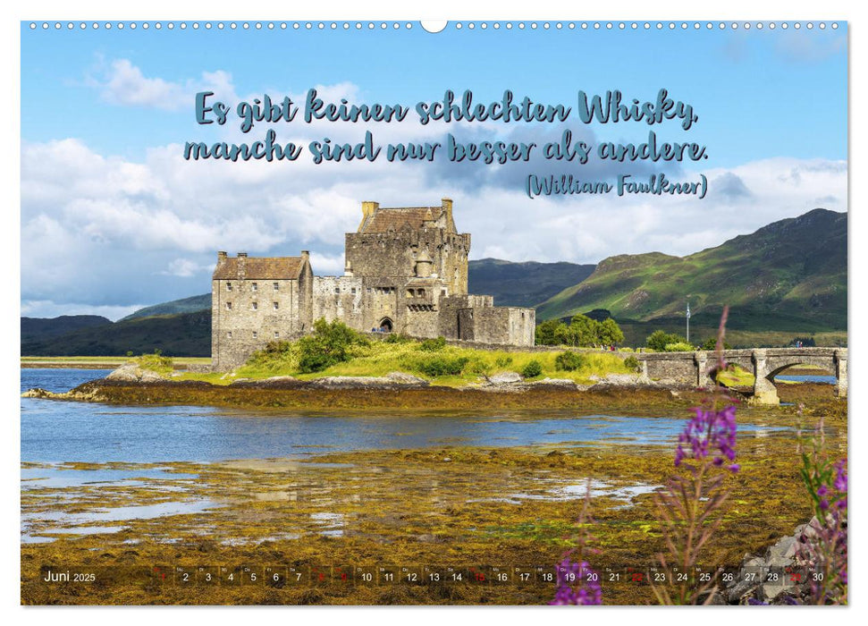 Whisky-Sprüche (CALVENDO Premium Wandkalender 2025)