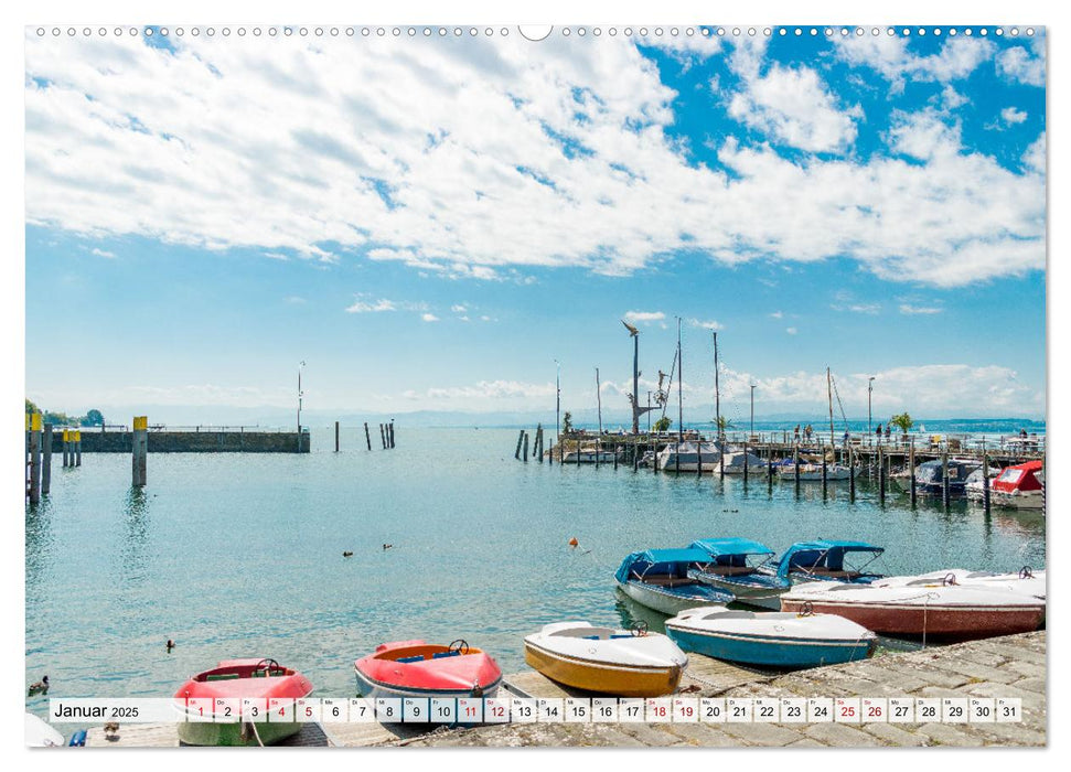 Traumhafter Bodensee (CALVENDO Premium Wandkalender 2025)