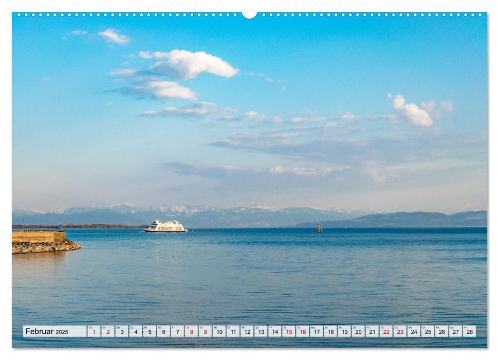 Traumhafter Bodensee (CALVENDO Premium Wandkalender 2025)