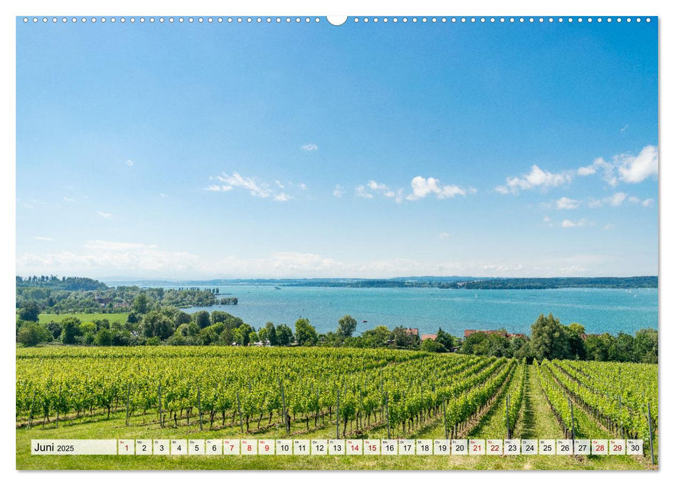 Traumhafter Bodensee (CALVENDO Premium Wandkalender 2025)