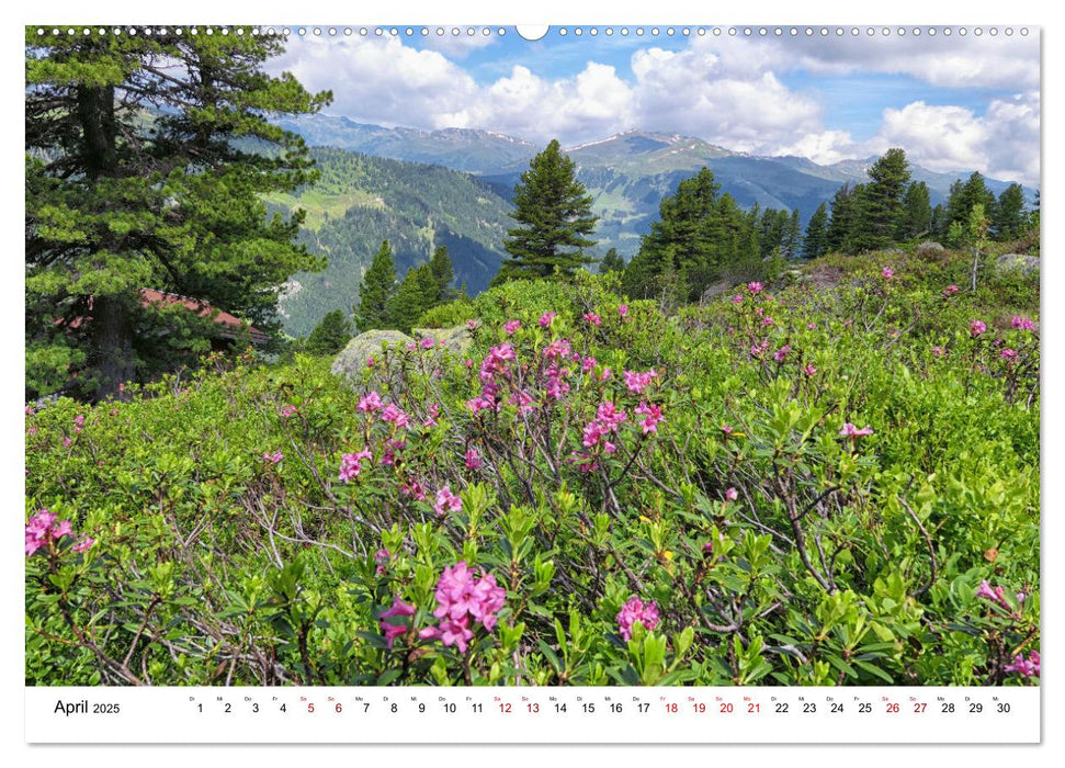 Wandern am Gerlospass - Naturparadies zwischen Tirol und Salzburger Land (CALVENDO Premium Wandkalender 2025)