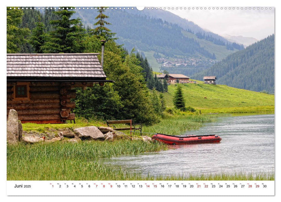 Wandern am Gerlospass - Naturparadies zwischen Tirol und Salzburger Land (CALVENDO Premium Wandkalender 2025)