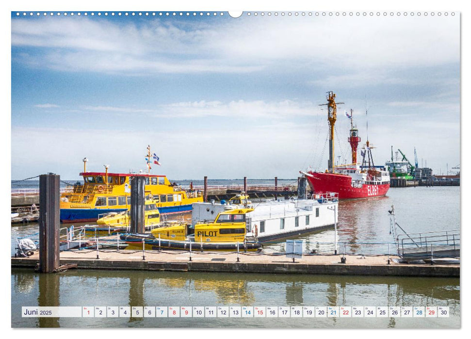 Cuxhavener Land (CALVENDO Premium Wandkalender 2025)