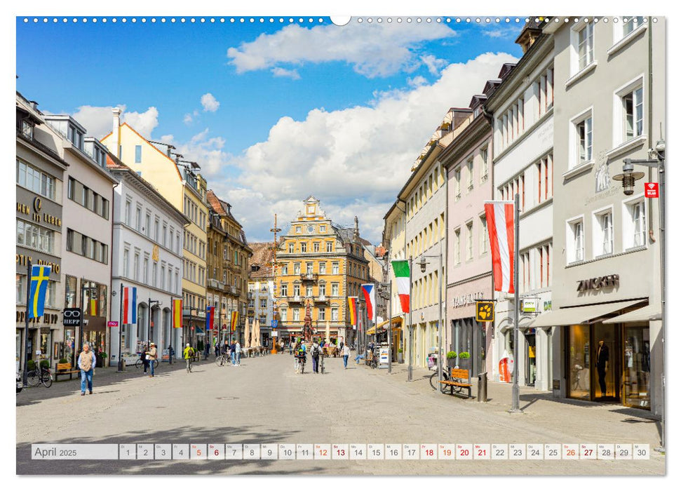 Konstanz Stadtansichten (CALVENDO Premium Wandkalender 2025)