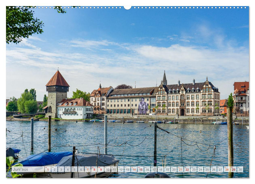 Konstanz Stadtansichten (CALVENDO Premium Wandkalender 2025)