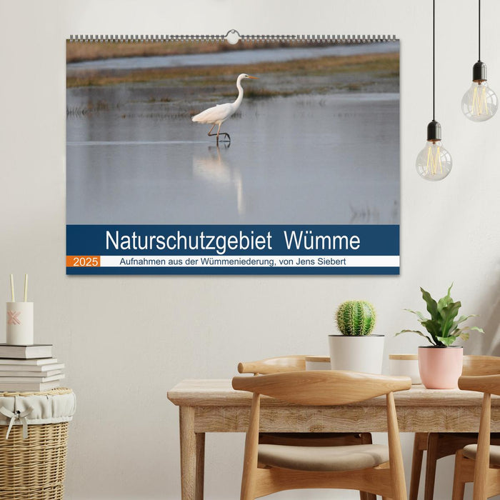 Naturschutzgebiet Wümme (CALVENDO Wandkalender 2025)