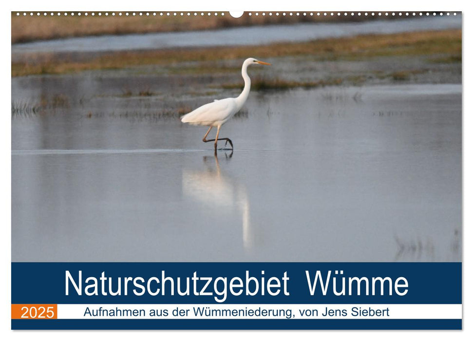 Naturschutzgebiet Wümme (CALVENDO Wandkalender 2025)