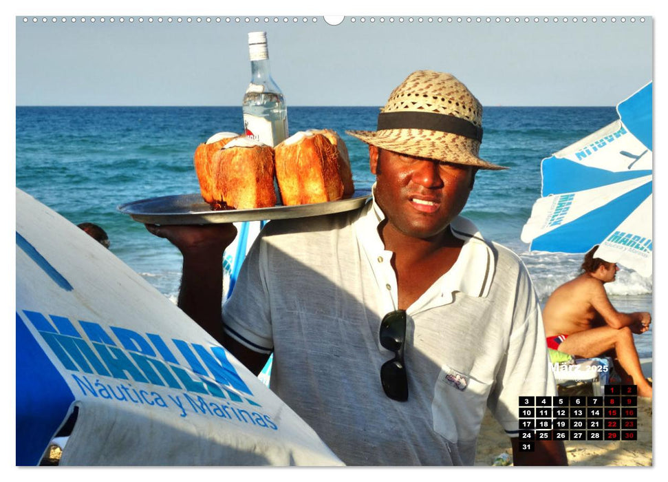 COCO CUBA - Die Insel der Kokosnüsse (CALVENDO Premium Wandkalender 2025)