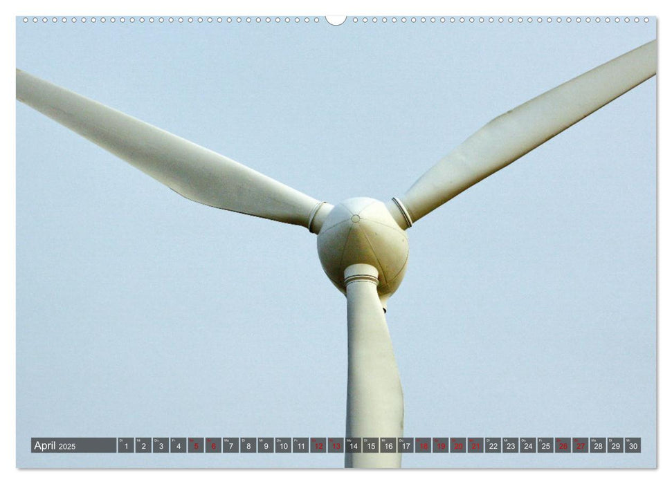 Windräder an der Ostsee! (CALVENDO Wandkalender 2025)