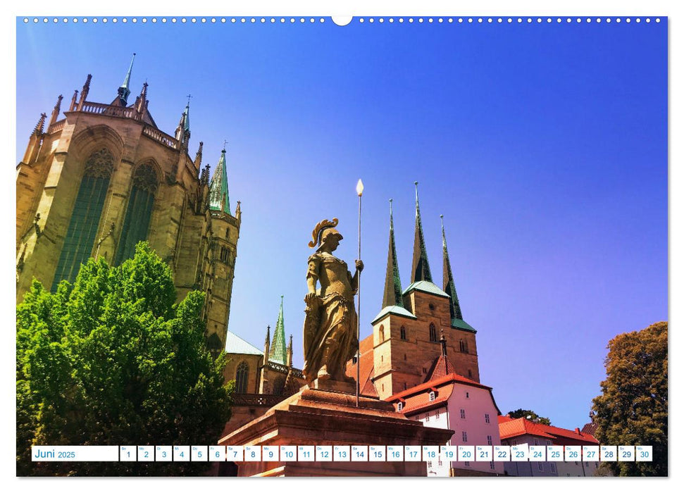 Erfurt So Wunderbar (CALVENDO Premium Wandkalender 2025)