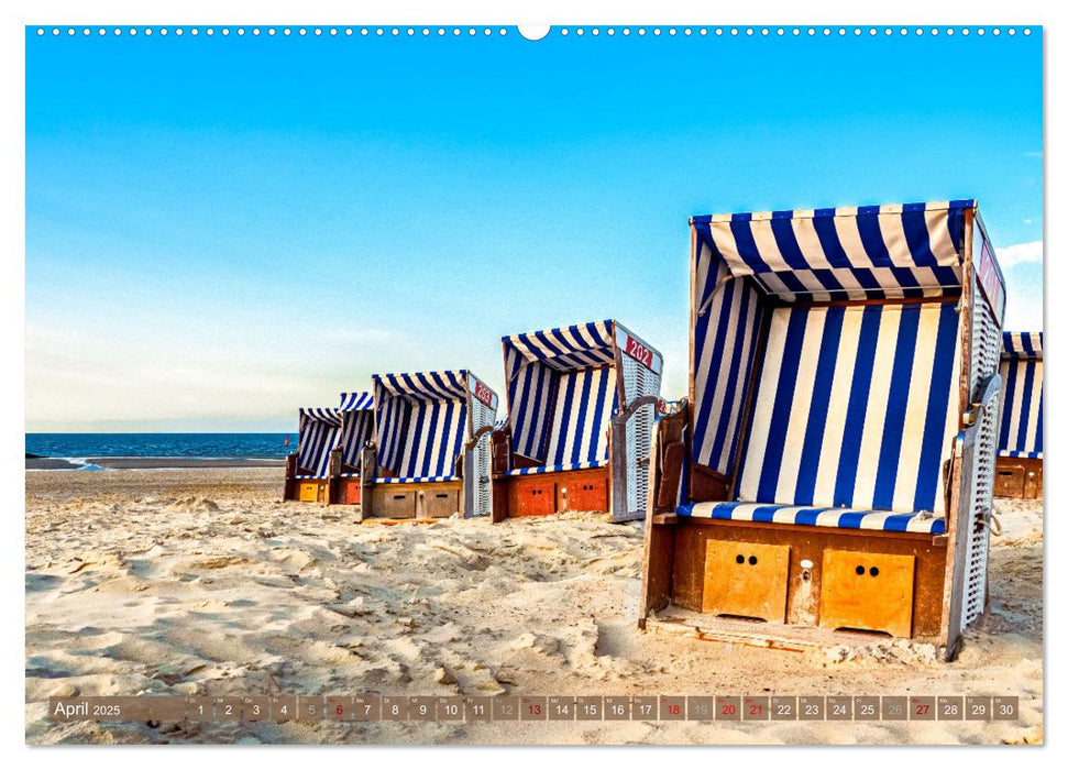 INSELLIEBE NORDERNEY (CALVENDO Premium Wandkalender 2025)