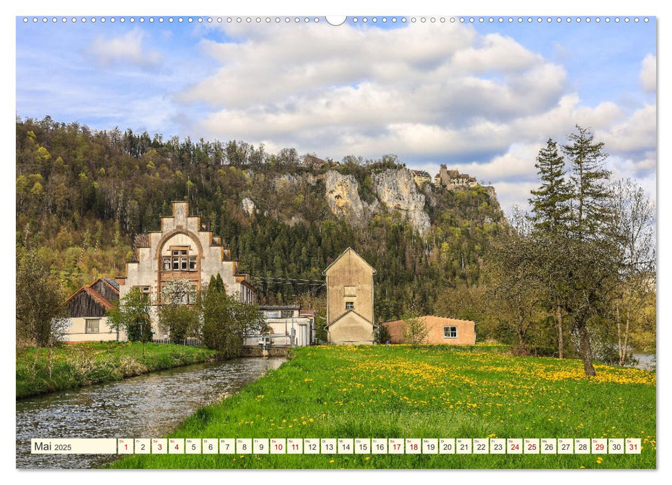 Impressionen aus dem Oberen Donautal (CALVENDO Premium Wandkalender 2025)
