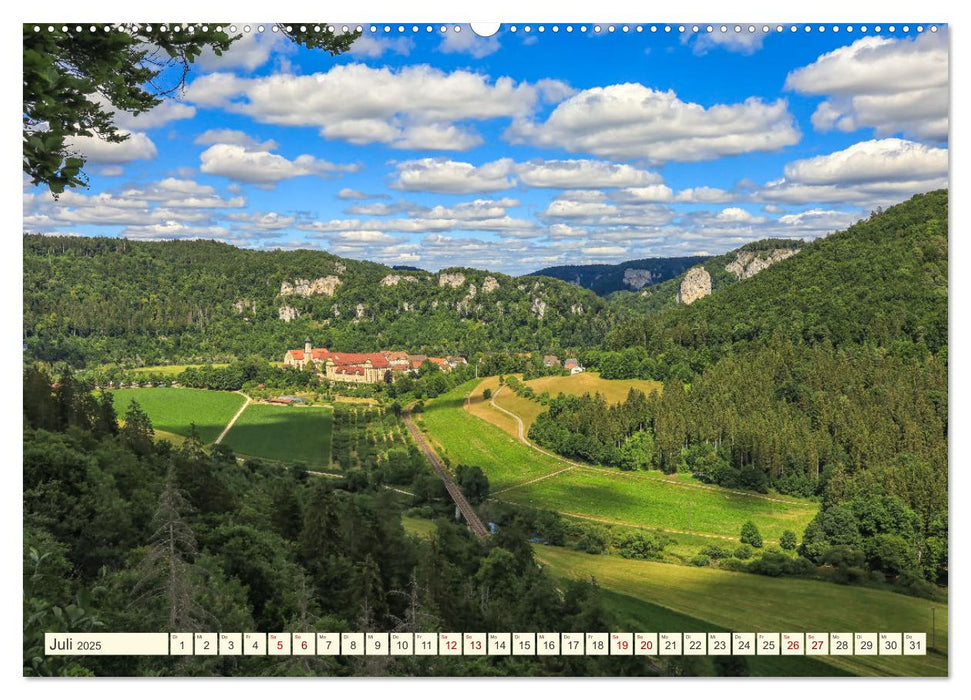 Impressionen aus dem Oberen Donautal (CALVENDO Premium Wandkalender 2025)