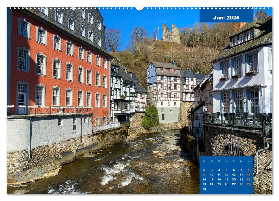 Erlebe mit mir Monschau (CALVENDO Premium Wandkalender 2025)