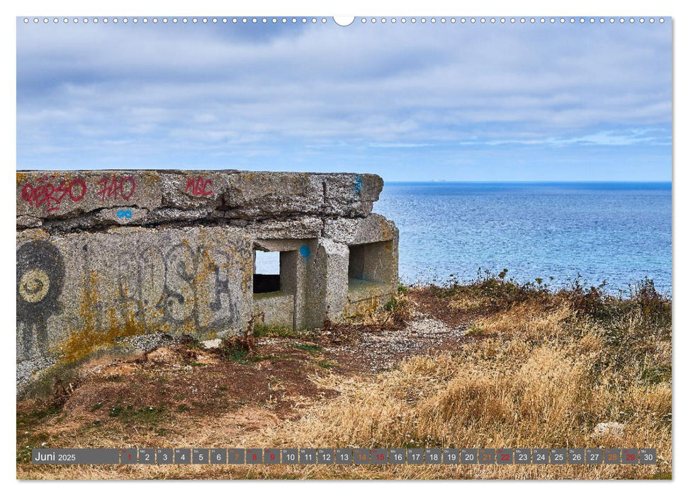 Traumreisen Normandie (CALVENDO Wandkalender 2025)