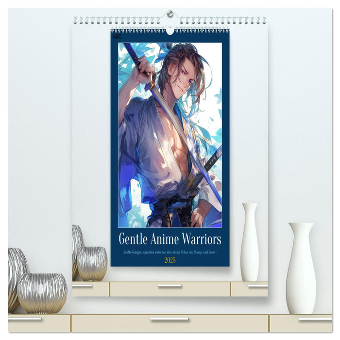 Gentle Anime Warriors (CALVENDO Premium Wandkalender 2025)