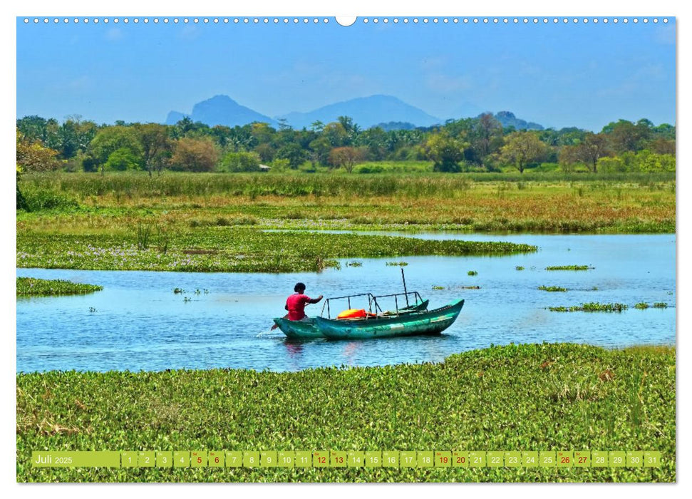 Sri Lanka, Grüne Berge - unberührte Natur (CALVENDO Premium Wandkalender 2025)