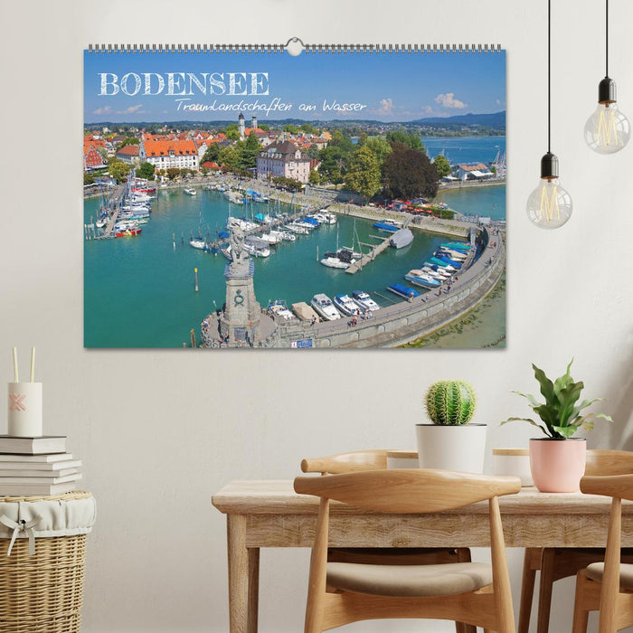 Bodensee - Traumlandschaften am Wasser (CALVENDO Wandkalender 2025)