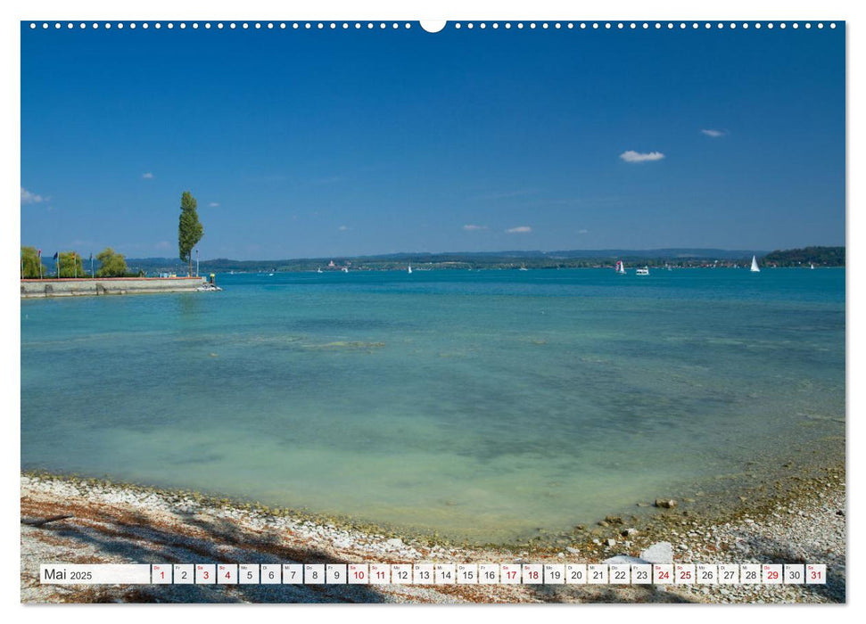 Bodensee - Traumlandschaften am Wasser (CALVENDO Wandkalender 2025)