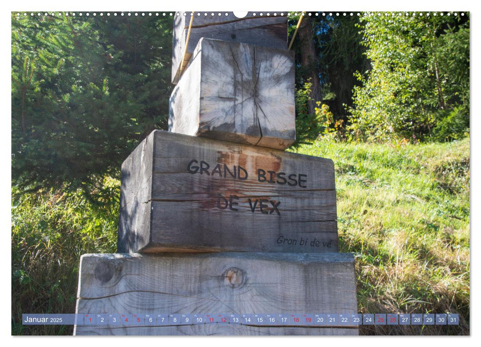 Haute-Nendaz- Im Land der Suonen (CALVENDO Premium Wandkalender 2025)