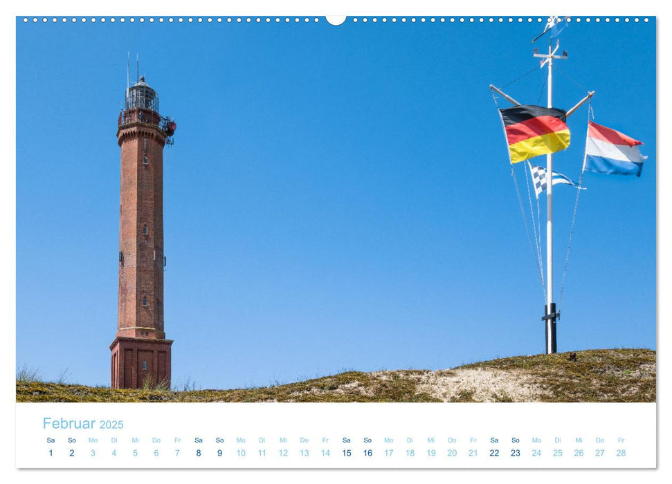 Sommer auf Norderney (CALVENDO Premium Wandkalender 2025)