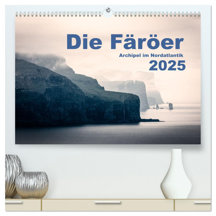 Färöer Archipel im Nordatlantik (CALVENDO Premium Wandkalender 2025)