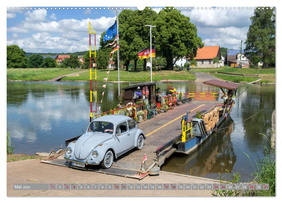 WESERBERGLAND - Land der stillen Schönheit (CALVENDO Wandkalender 2025)