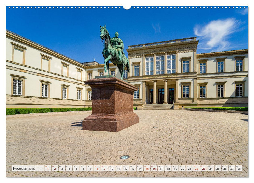 Stuttgart Stadtrundgang (CALVENDO Wandkalender 2025)