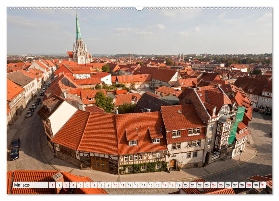 Die deutsche Fachwerkstraße (CALVENDO Wandkalender 2025)