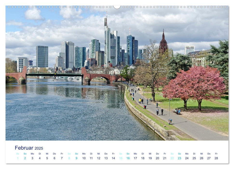 Fabelhaftes Frankfurt am Main (CALVENDO Premium Wandkalender 2025)