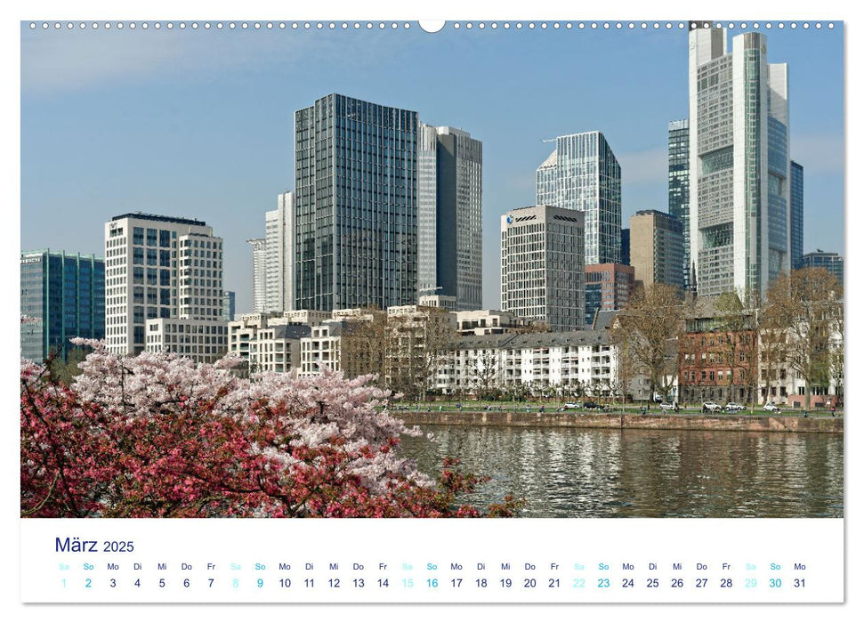 Fabelhaftes Frankfurt am Main (CALVENDO Premium Wandkalender 2025)